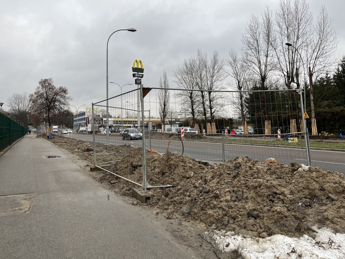 Rozbudowa skrzyżowania ul. Lwowskiej i ul. Mieszka I [luty 2023]